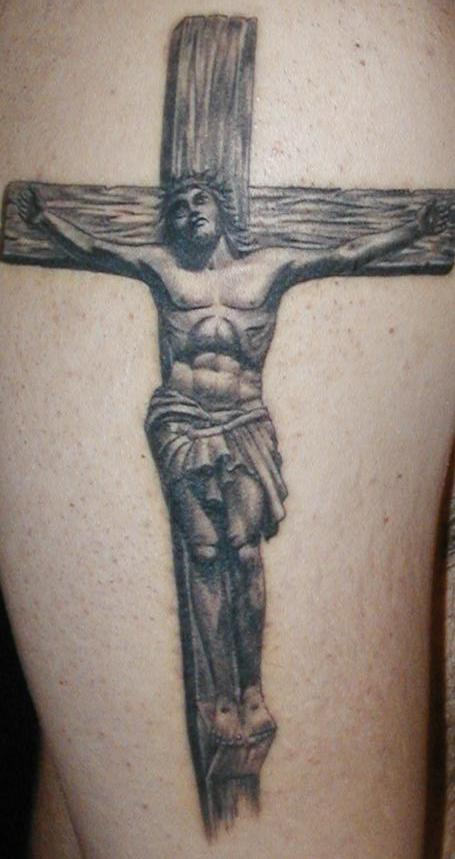 Jesus On Cross Tattoo