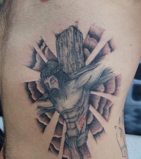 Great Tattoo Of Jesus Christ