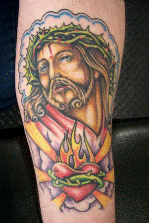 Jesus Sacred Heart Tattoo