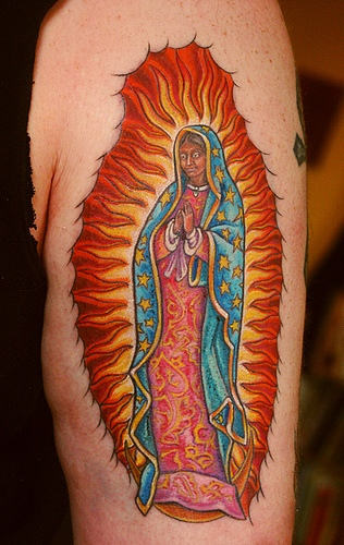 Burning Mary Tattoo