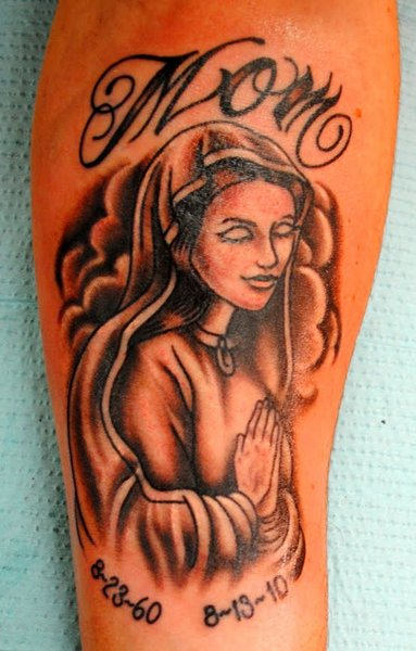 Memorial Mary Tattoo