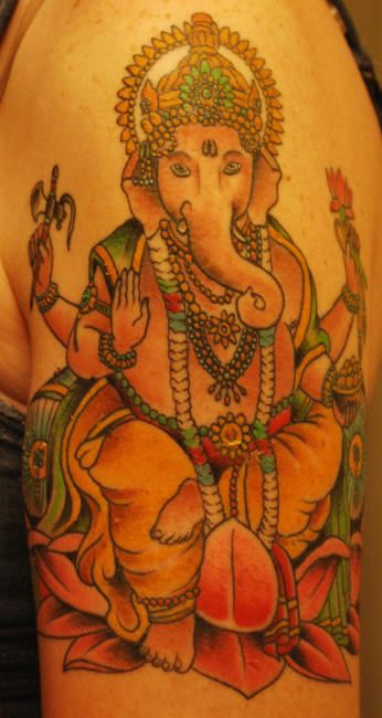 Shri Ganesh Ji Tattoo