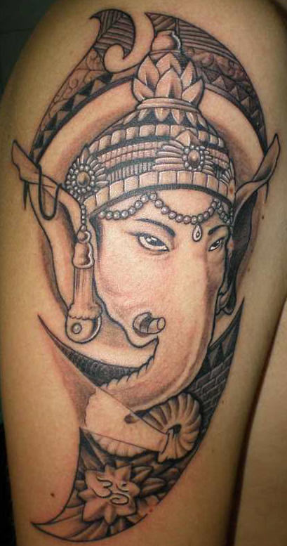 Pleasing To Eyes Ganesh Tattoo