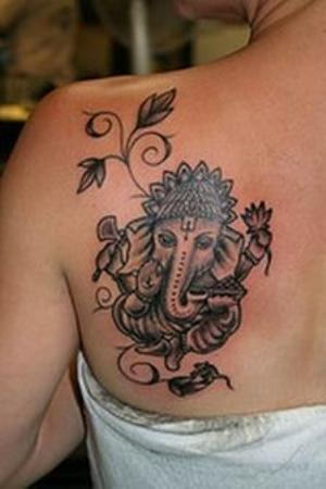 Tempting Ganesh Ji Tattoo
