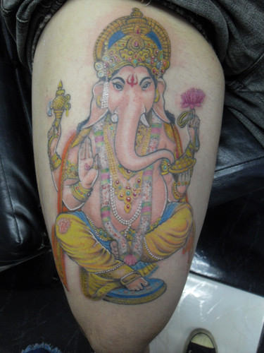 Marvelous Ganesh Tattoo