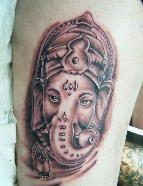 Ganesh Ji Tattoo