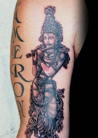 Hindu God Tattoo on Arm