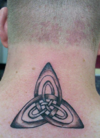 Pagan Tattoo On Neck