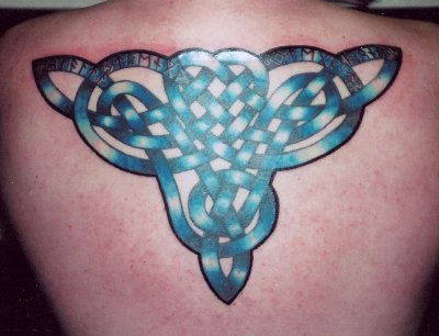 Blue Knot Tattoo