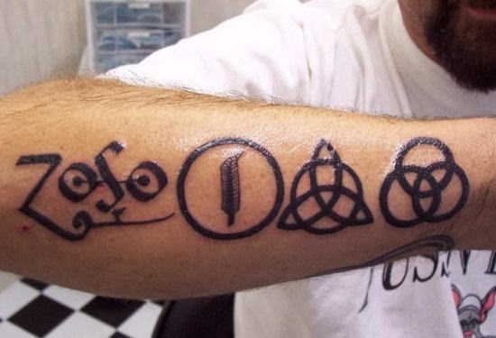 Pagan Tattoo On Arm