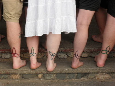 Pagan Tattoos On Ankles