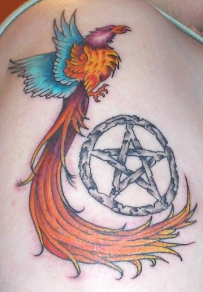 Phoenix Pagan Tattoo