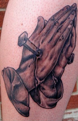 Praying Hands Tattoo