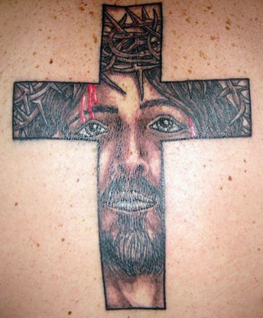 Jesus Cross Tattoo