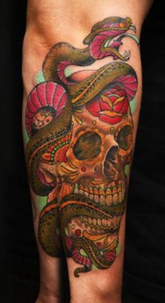 Dia De Los Muertos Tattoo