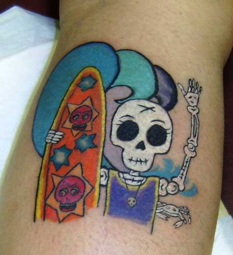 Dia De Los Muertos Tattoo