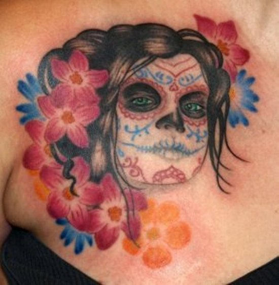 Dia De Los Muertos Tattoo