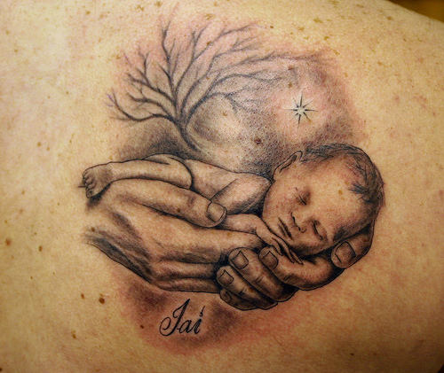 In Loving Memory Of Child Tattoo