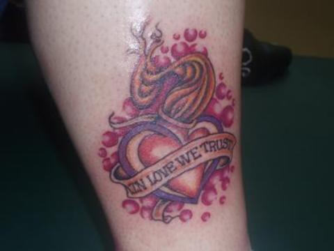 In Love We Trust Tattoo