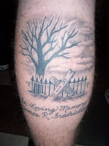 Beautiful Memorial Tattoo