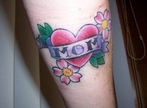 In Memory Of Mom Tattoo