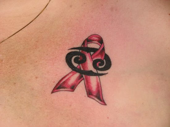 Cancer Ribbon Tattoo | Tattoo Designs, Tattoo Pictures
