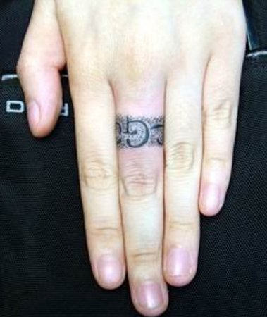 Lovely Ring Tattoo