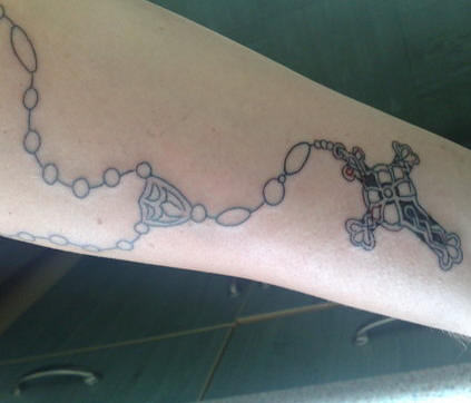 Rosary Tattoo