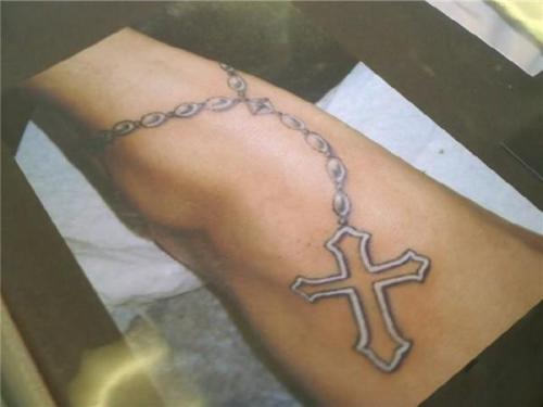 Nice Rosary Tattoo