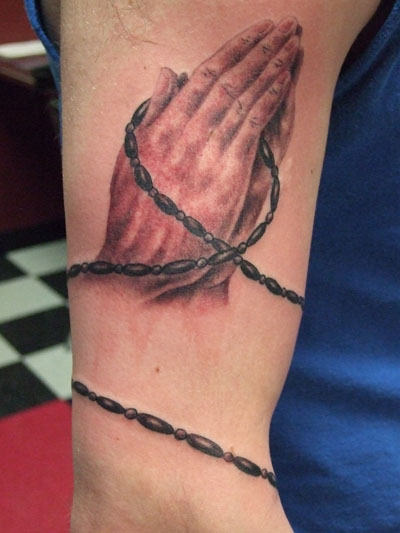 Rosary Tattoo