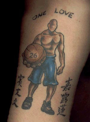 One Love Sports Tattoo