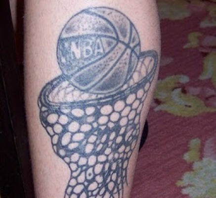 NBA Sports Tattoo