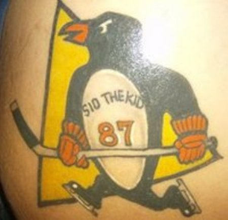 Sid The Kid Sports Tattoo