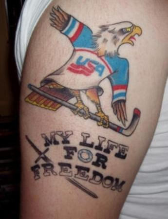 USA Hockey Tattoo