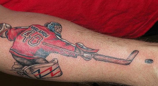 Awesome Hockey Tattoo