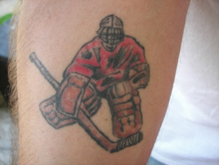 Sports Player Tattoo