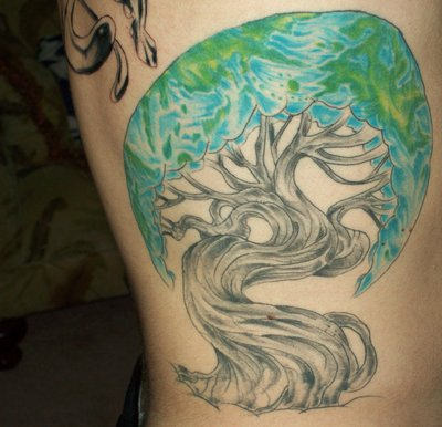 Global Tree Tattoo