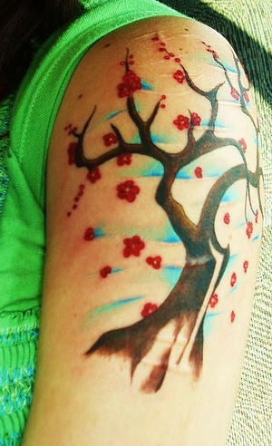 Cherry Tree Tattoo