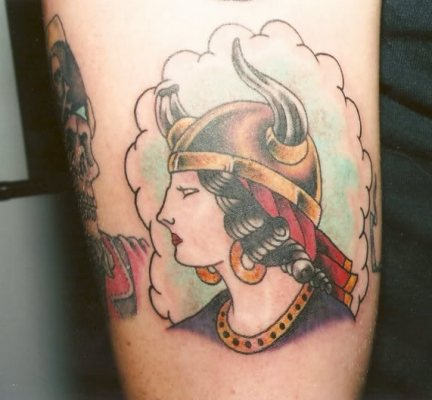 Samurai Lady Tattoo