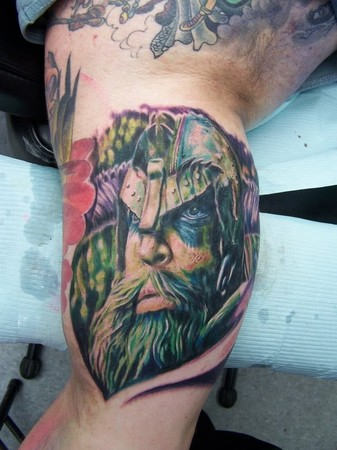 Likeable Warrior Tattoo