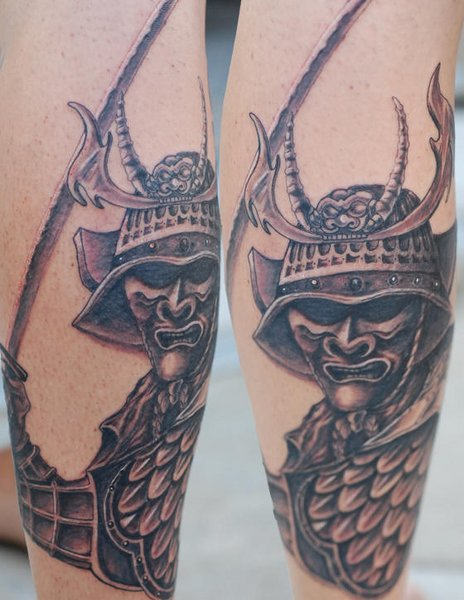 Scary Warriors Tattoo