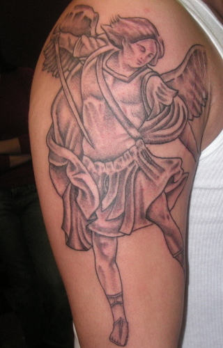 Angel Warrior Tattoo