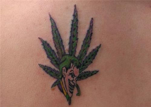 Joker Weed Tattoo