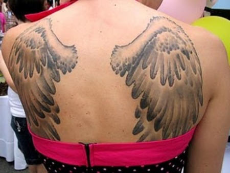 Simple Wings Tattoo