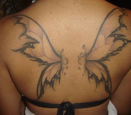 Beautiful Wings Tattoo Design