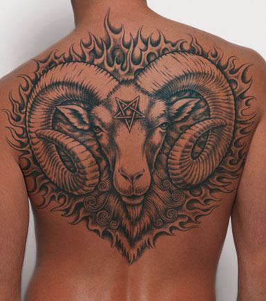 Best Aries Sign Tattoo Design