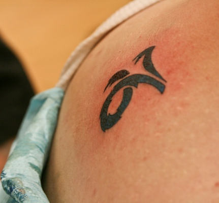 Capricorn Symbol Tattoo