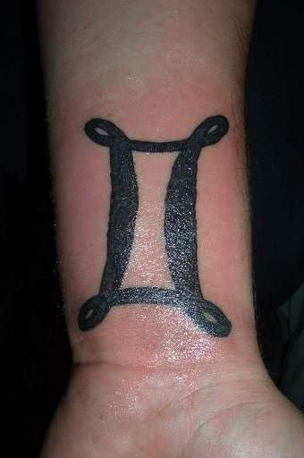 Gemini Symbol Tattoo