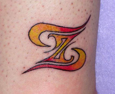 Creative Gemini Symbol Tattoo