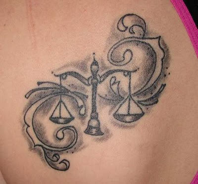 Libra Tattoo Sign